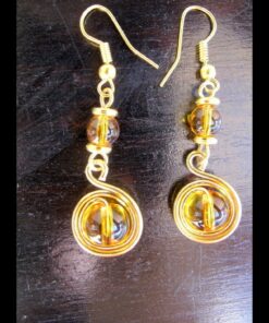 Boucles d'oreilles  africain glammed up