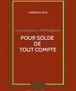 Université des montagnes : pour solde de tout compte