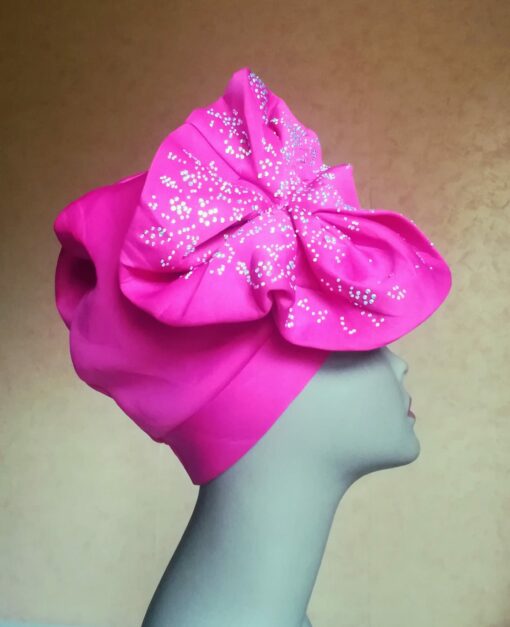 Turban en foulard prêt-à-porter