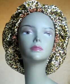 Bonnet de nuit en satin