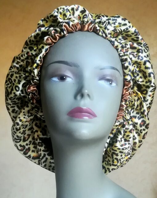 Bonnet de nuit en satin