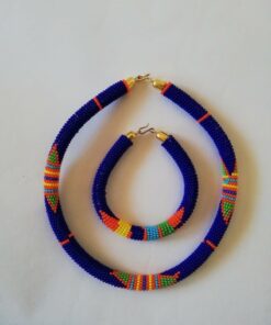 African Zulu beaded necklace