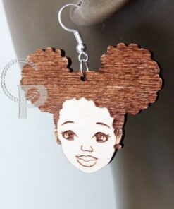 little girl puff 3 inches