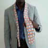 Cravate en tissu wax africain Maitama