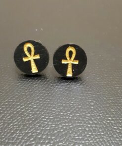 Stud Ankh Earring