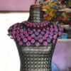 Necklace Button Cape in wax