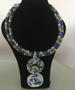 Collier en wax