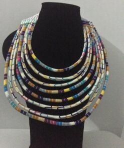 Collier en wax