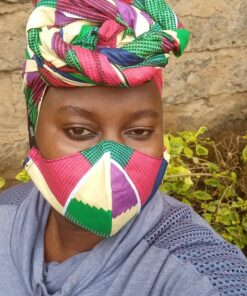MASQUE FACIAL ANKARA ET ENVELOPPE TÊTE