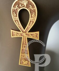 Ankh with symbols 3"