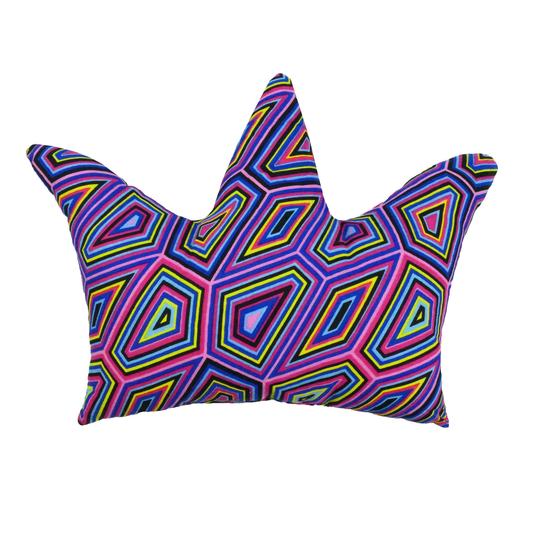 crown shaped pillow