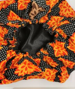 Sleeping Bonnet made with african fabric