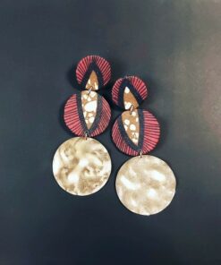 Maravilha or tout en tissu pagne africain