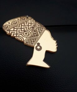 Cleopatra 3"in Gold Mirror