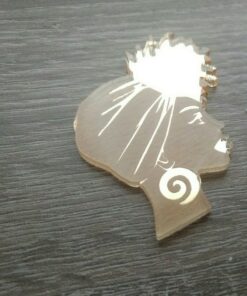 2" Mirror Gold woman with wrap