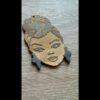 Earring lady headwrap 3 "