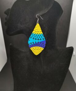 earrings printed in wax