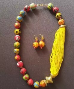 Collier en perles