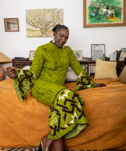 BATIK - Robe Longue en wax