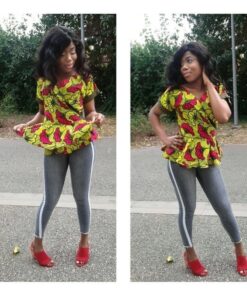 top imprime africain, tunique africain, chemisier africain,haut ankara, blouse africain