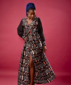 ROBE LONGUE EN PORTEFEUILLE