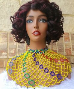 collier de perles africaines