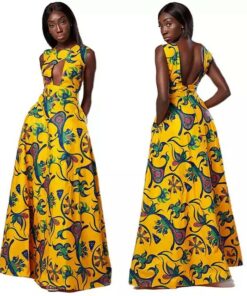 Robe Cindy réalisée avec du wax