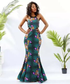 Robe marella  tout en wax