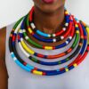 African choker necklace,Statement necklace, Tribal necklace, Elegant necklace
