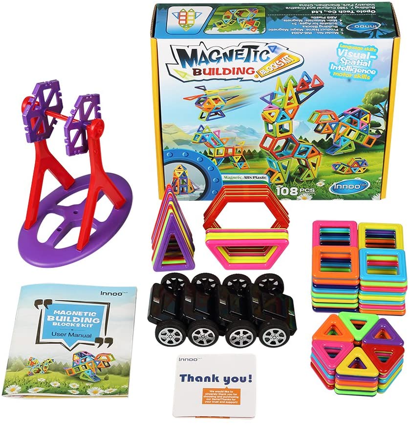 Acheter 25 pièces blocs de Construction magnétiques magiques jouet