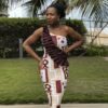 Lady Safia dress - brown