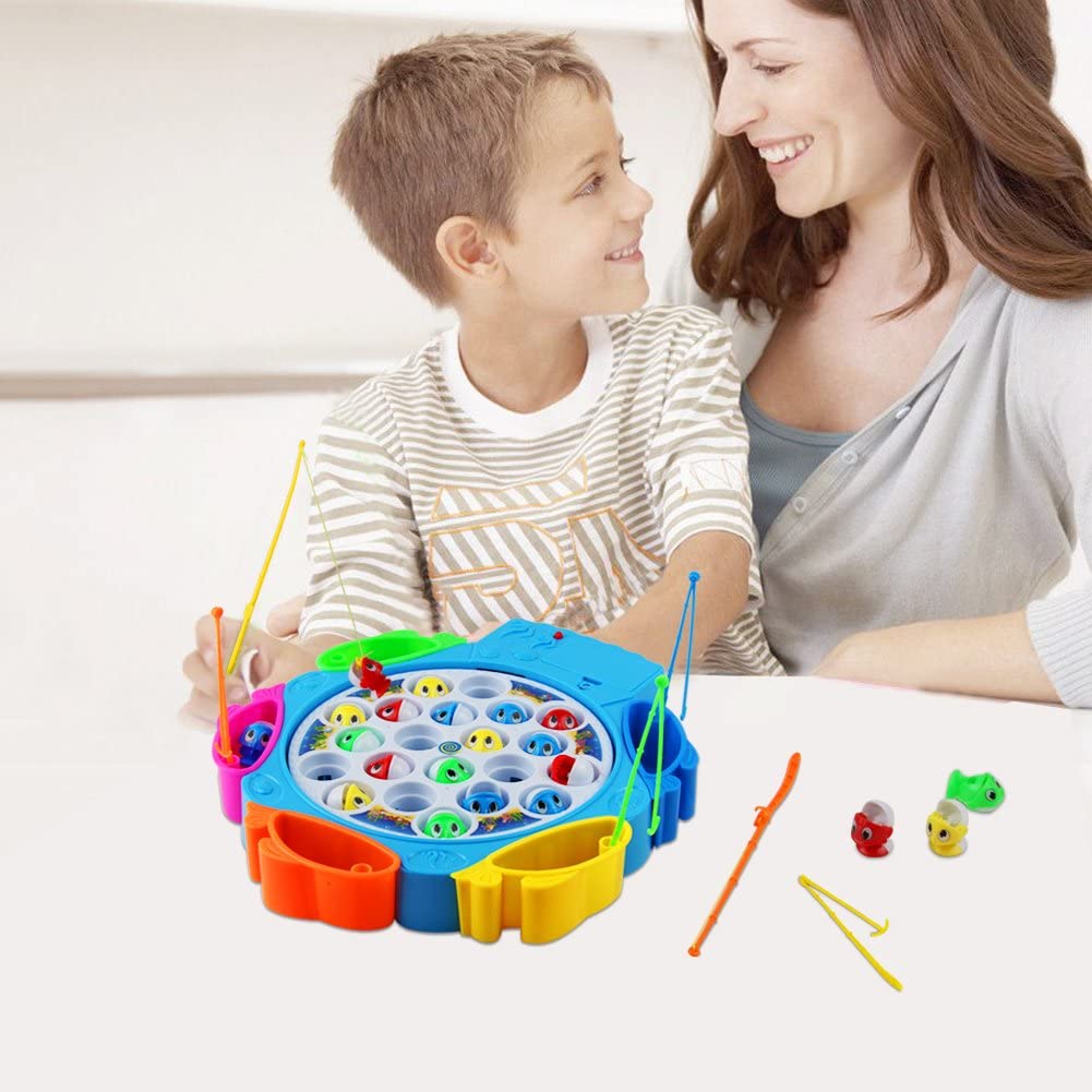 yoptote Puzzle Enfant en Bois 110 Pièces Jeux de Pêche + Tableau Magnetique  Enfant Jeu Montessori Educatif Jouet Enfant Fille Garcon 3 Ans 4