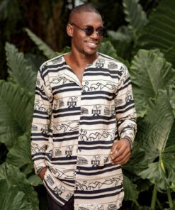 chemise homme fait main avec du tissu pagne bogolan Archives
