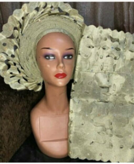 African print turban women, ready-to-wear scarf, african fabric turban