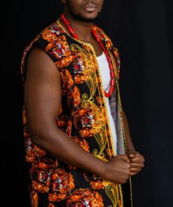 AFRICAN TRADITIONAL ISI AGU KIMONO|ACHIEVE KIMONO