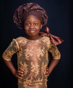 AFRICAN ASO OKE AUTOGELE FOR CHILDREN |HEADGEAR |TIWA AUTOGELE