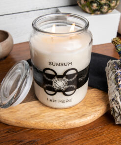 Sunsum Intention Candles, No. 0 - Soul, apothecary candle jar, 26 oz