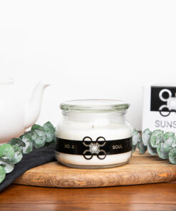 Sunsum Intention Candles, No. 0 - Soul, apothecary candle jar, 8 oz