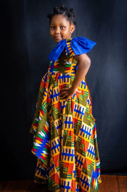 Robe pour enfants Ankara ; Adedayo, robe pour enfant, robe ankara