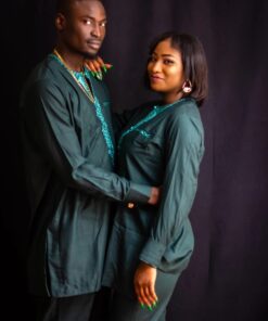 AFRICAN PRINT COTTON 2PIECES FOR MEN| TOPE TOP AND PANT SET