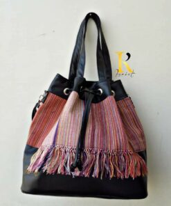 Sac à dos en PAGNE TISSÉE