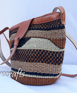 ON SALE:Sisal bag,leather bag,African bag,sling bag,African purse,crossbody bag, christmas gift for loved ones,sisal bag