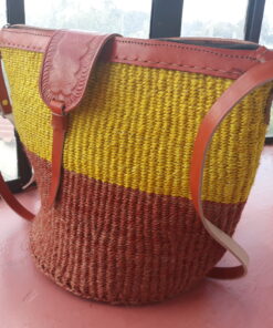 Hand Woven Sisal Tote Bag in Natural Color