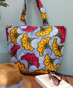 Sac de tissu Wax / Sac de plage