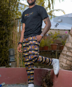 Pantalon africain homme en wax