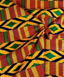 Tissus wax kente tissé d'afrique