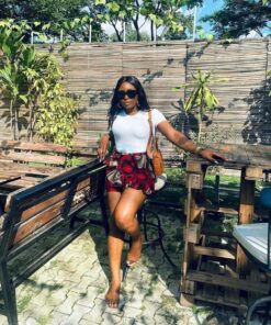 Short en pagne femme deals