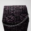 Sac avec motif noir