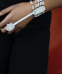 Bracelet à doigt en perles