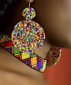 Collier ras-du-cou en perles